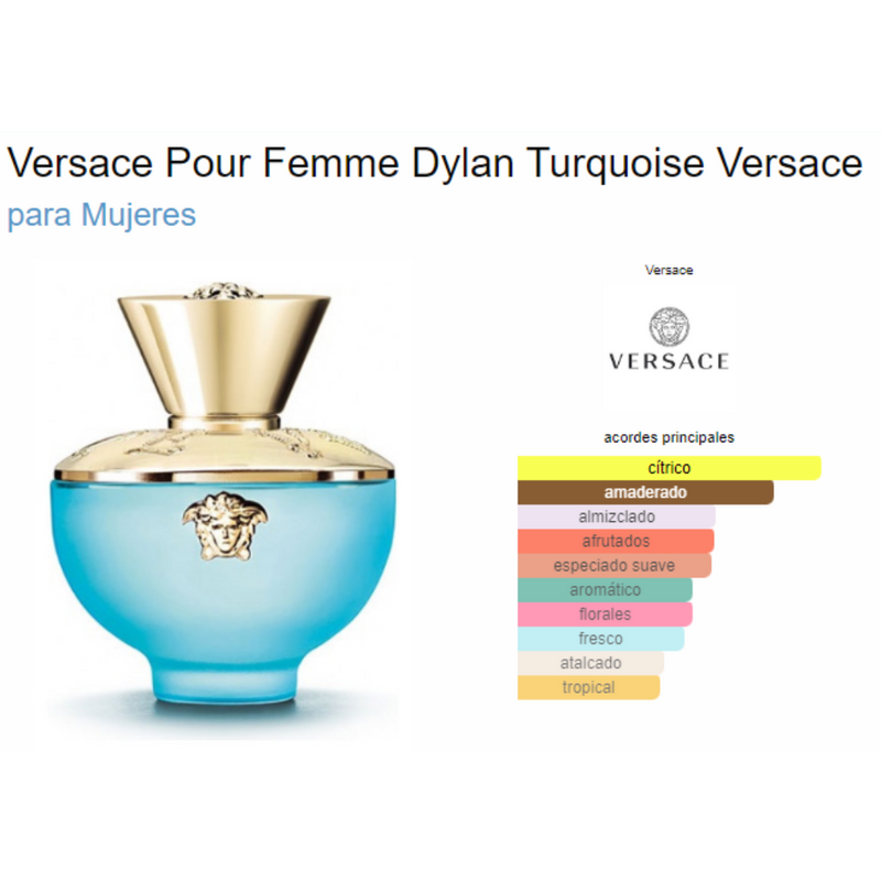 Versace Dylan Blue Turquoise EDT 100 ml COS876
