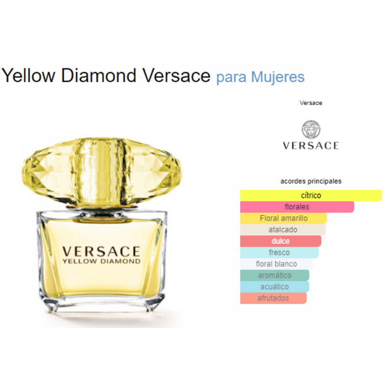 Versace Yellow Diamond EDT 30 ML Mujer