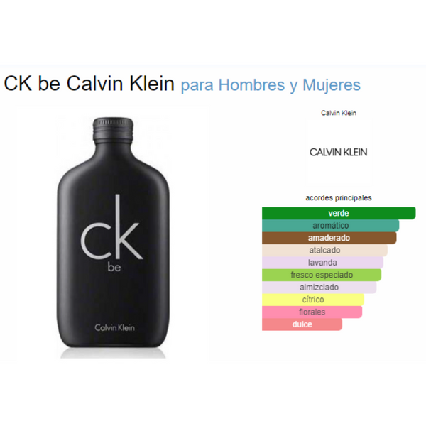 CK Be Unisex 200ML EDT Calvin Klein.