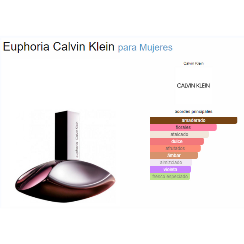 Euphoria 100ML EDP Mujer Calvin Klein