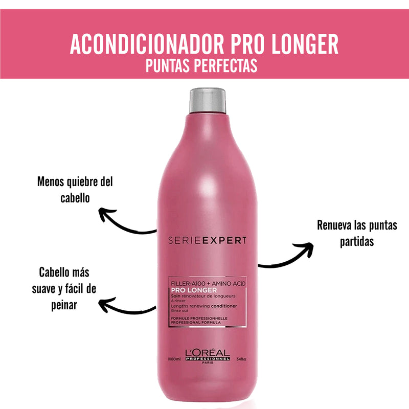 L’Oréal Serie Expert Pro Longer Acondicionador - 1000 ml