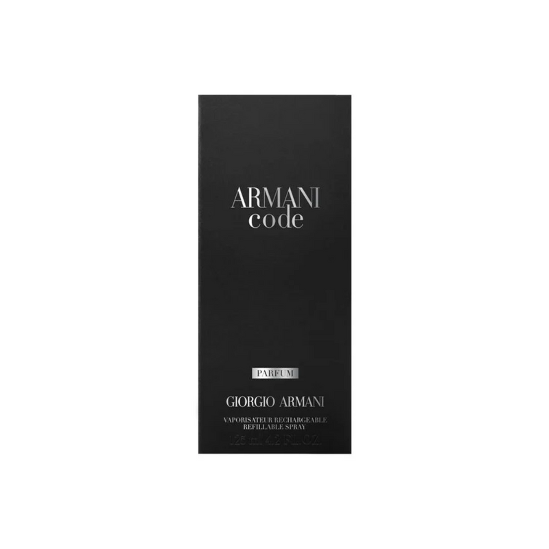 Armani Code Silver Giorgio Armani Code PARFUM 125 ML Hombre RECARGABLE – Cosmetic