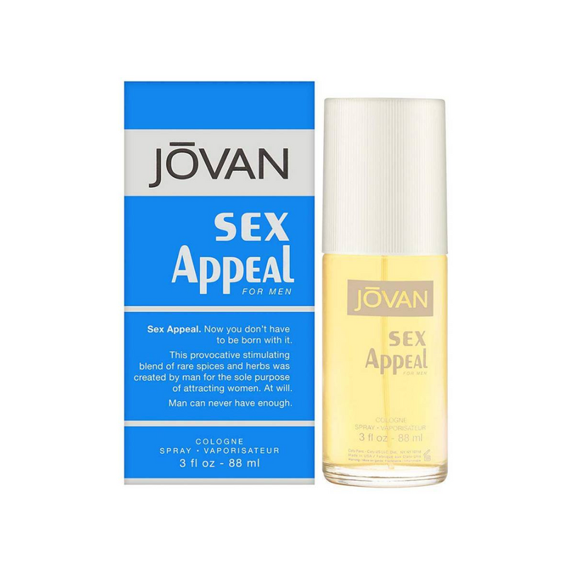 Jovan Musk Sex Appeal COLOGNE 88 ML Hombre Cosmetic