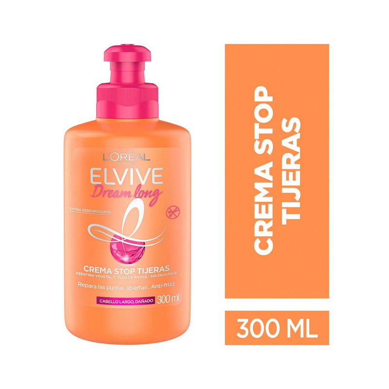 L'oréal Paris ELVIVE Dream Long Crema Stop Tijeras 300 ML – Cosmetic