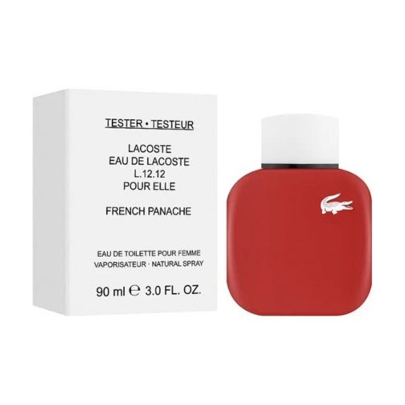 Lacoste L.12.12 pour Elle French Panache 90ML Edt Tester Con Tapa Muje ...