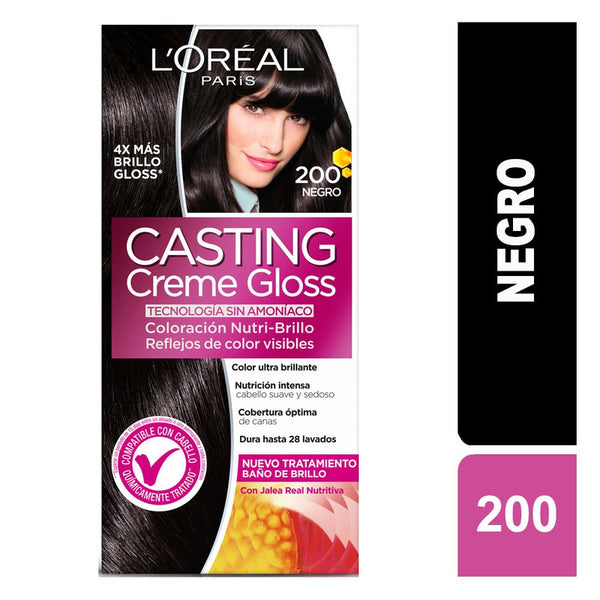 Tinte Casting Creme Gloss 200 Negro Jalea Real
