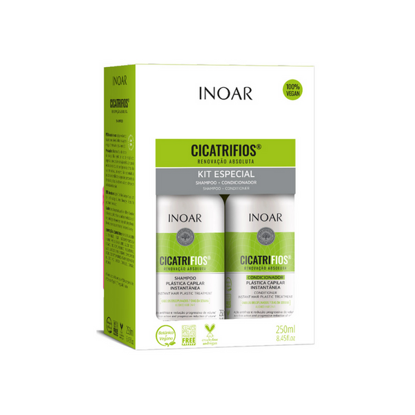 Pack INOAR Cicatrifios Shampoo 250 ml + Acondicionador 250 ml