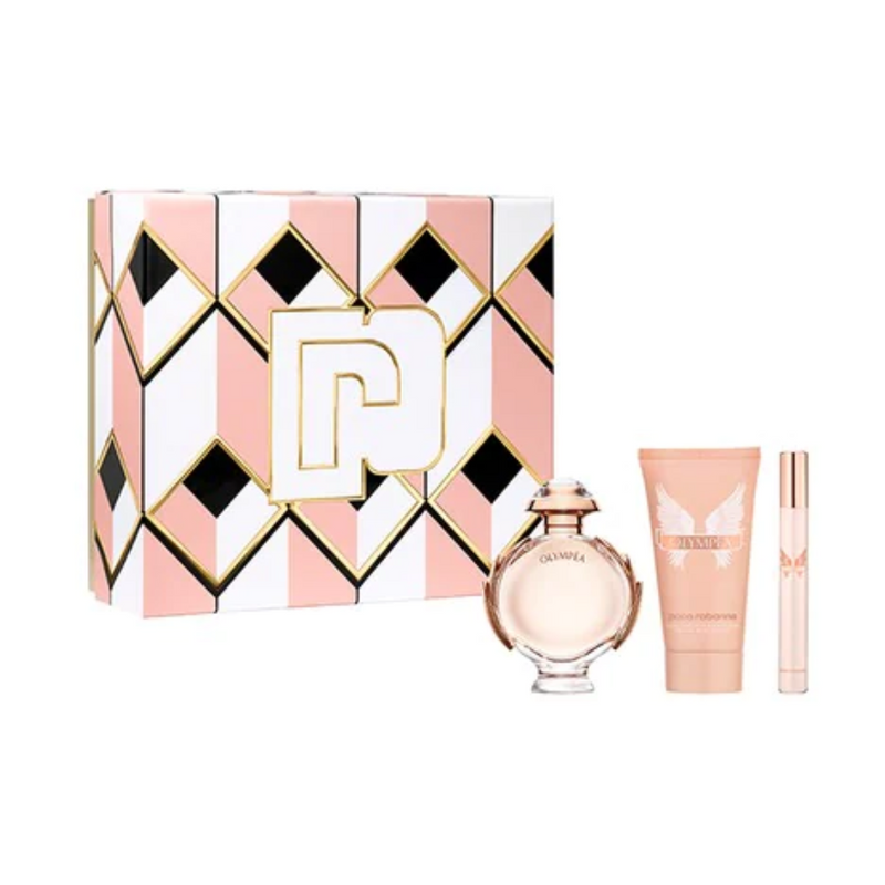 Paco Rabanne Olympea 50 ML EDP + Travel Spray 10 ML + Loción 75 ML SET