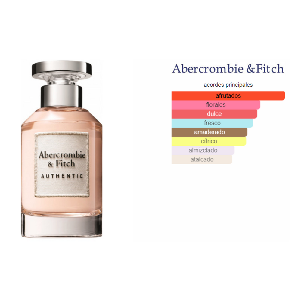 Authentic Woman de Abercrombie And Fitch EDP 100 ml. – Cosmetic