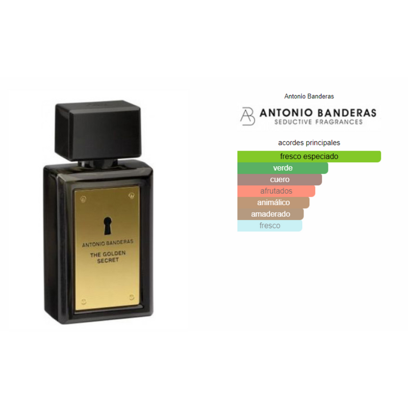 Antonio Banderas The Golden Secret EDT 100 ML + Desodorante 150 ML SET