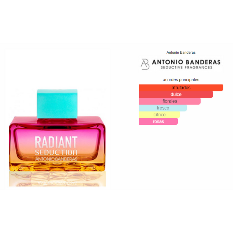 Eau De Toilette Radiant Seduction Antonio Banderas Hombre ANTONIO