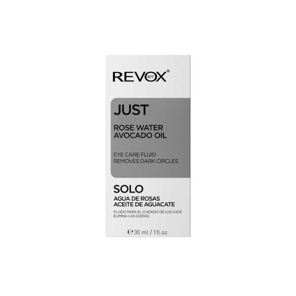 Revox - Just Agua de Rosas y Aceite de Aguacate para el Cuidado de los Ojos 30ml