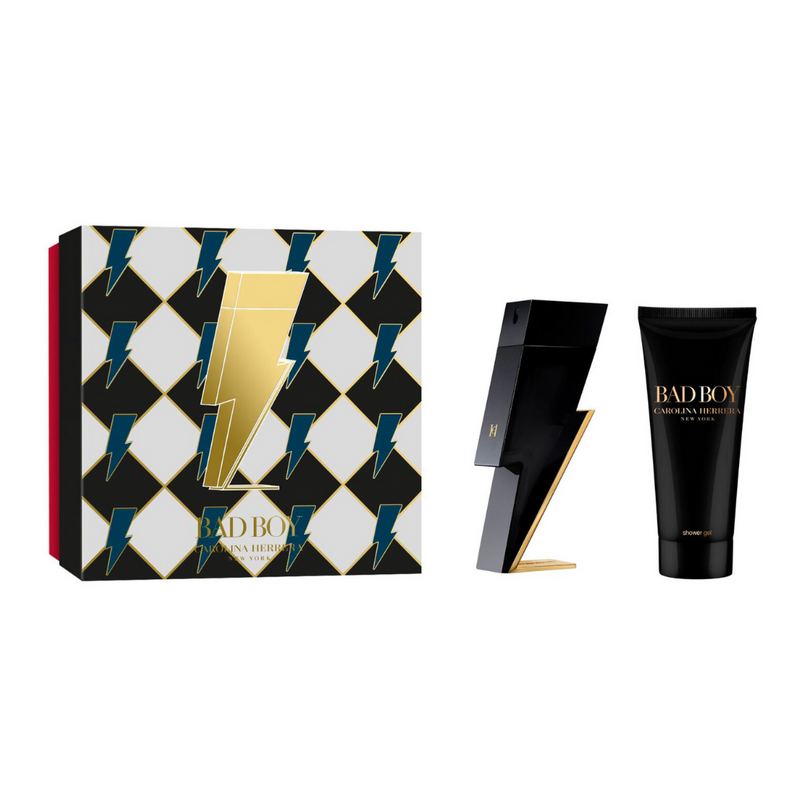 Set Carolina Herrera Bad Boy EDT 50 ml + All Over Wash 100 ml
