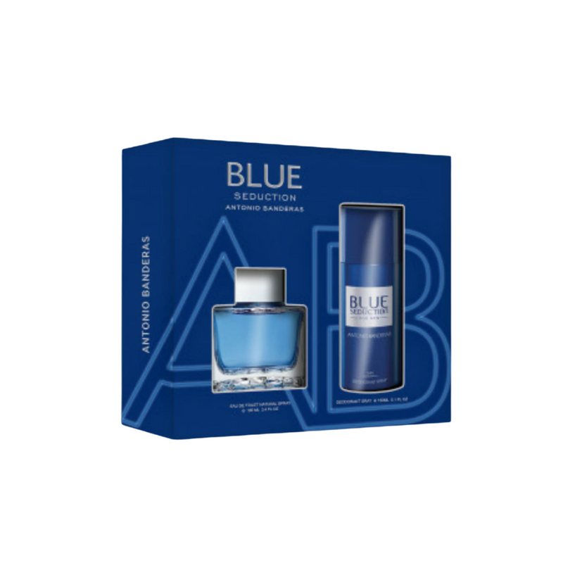 Set Antonio Banderas Blue Seduction for Men EDT 100 ml + Deo 150 ml