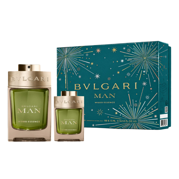 BVLGARI MAN WOOD ESSENCE 100ml & 15mlセット Set Perfume Bvulgari Man Wood Essence EDP 100 ml + Miniatura 15 ml
