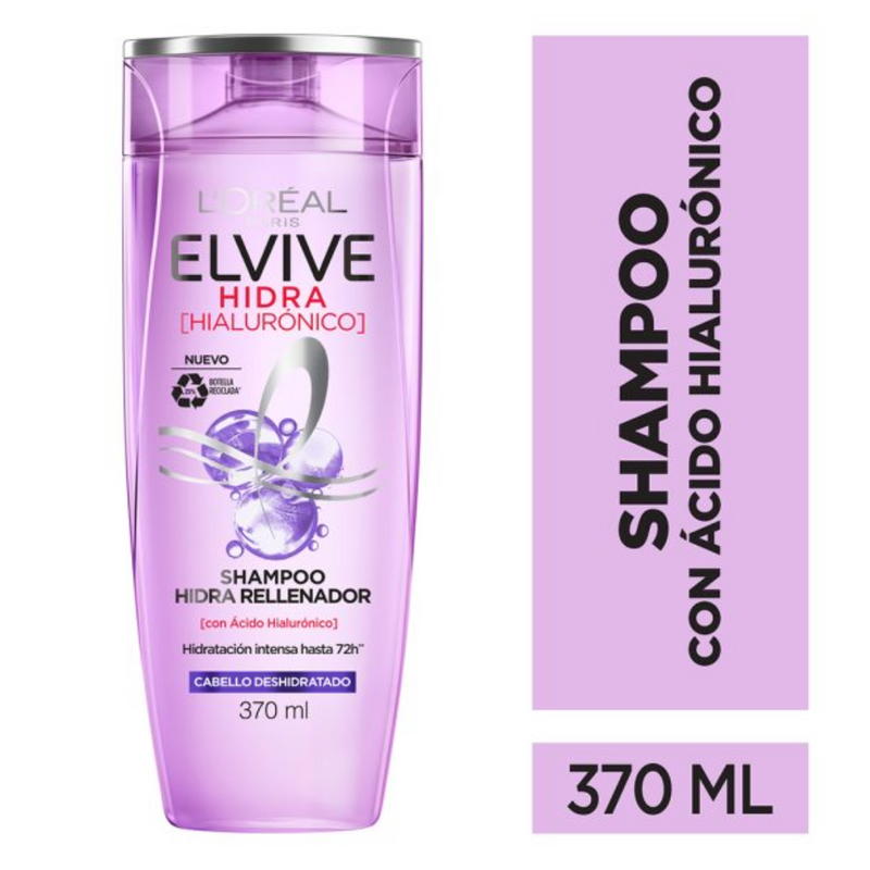 Shampoo Elvive Hialurónico 370ml