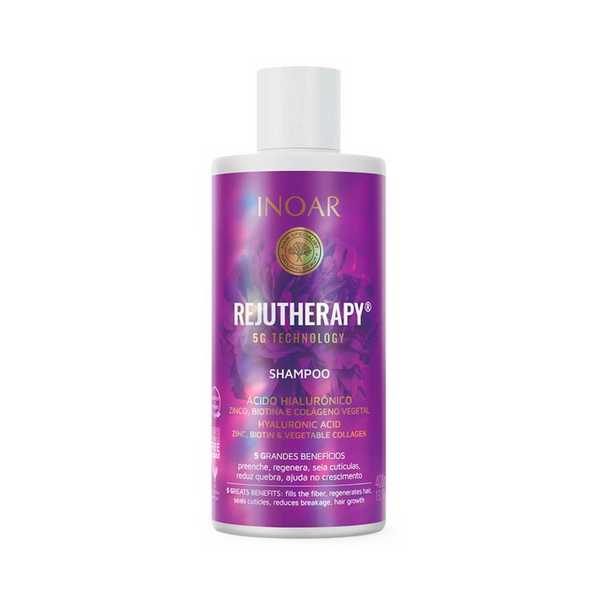 Shampoo INOAR Rejutherapy 5G Technology Ácido Hialurónico 400ml