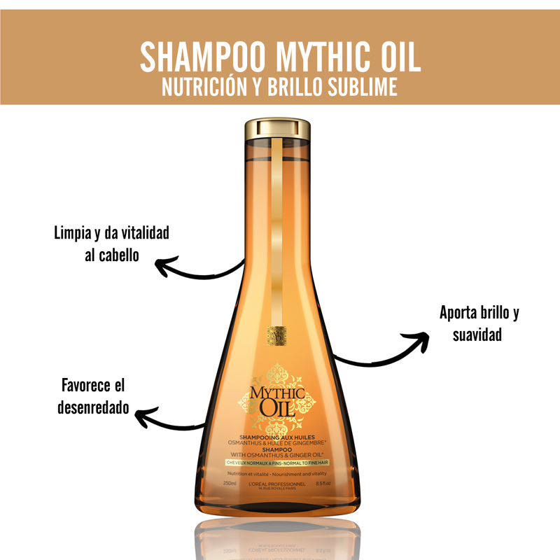 Shampoo Mythic Oil 250 ml LOréal Professionnel
