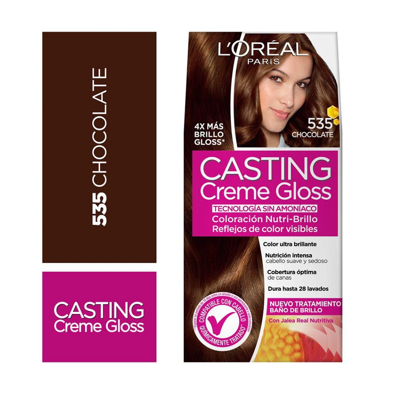 Tinte Casting Creme Gloss 535 Chocolate Loreal Paris – Cosmetic