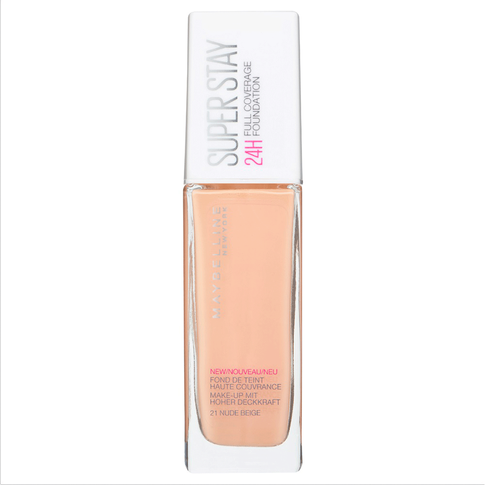 Base Maquillaje Superstay 24 H Alta Cobertura 21 Nude Beige