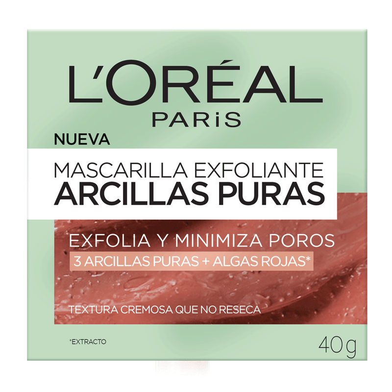 Mascarilla Exfoliante Arcillas Puras 40gr / Cosmetic