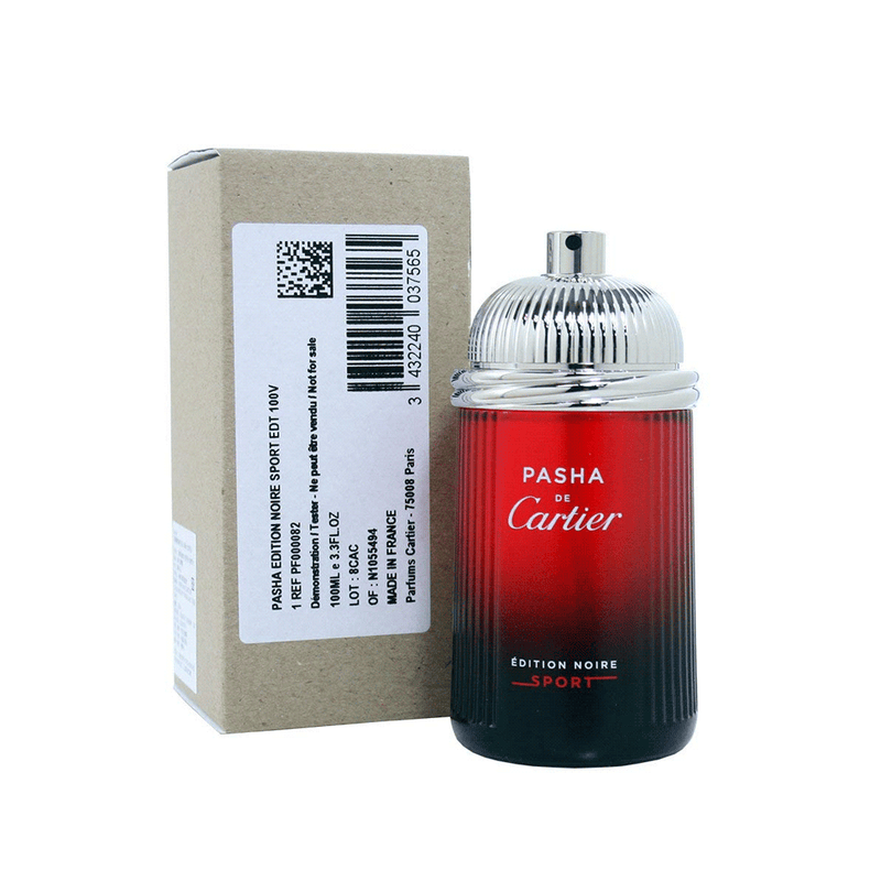 Pasha Noir Sport Cartier Edt 100Ml Hombre Tester