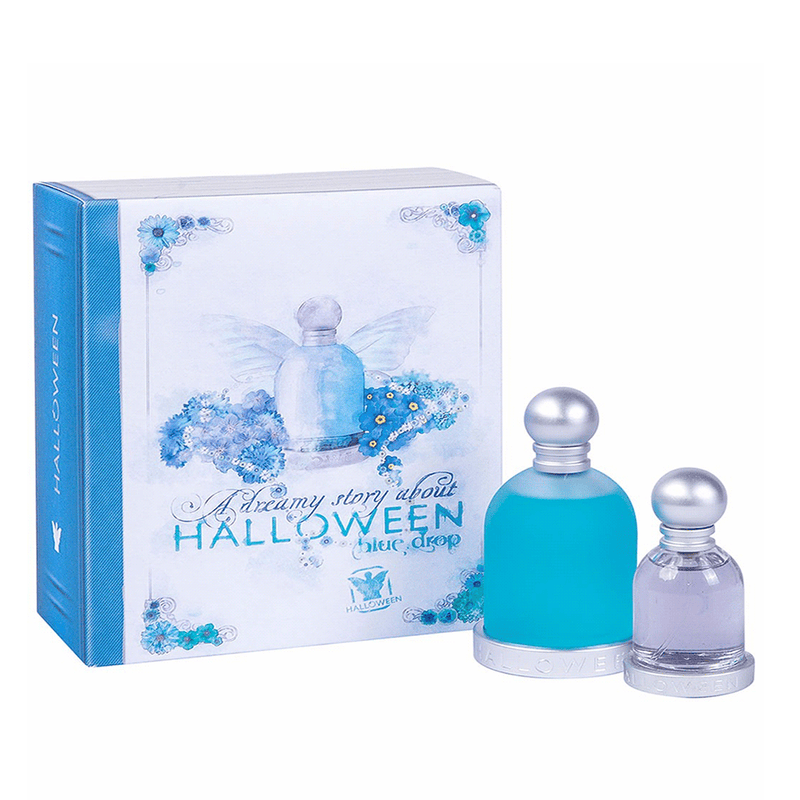 Estuche Halloween Blue Drop Edt 100Ml+30Ml Classico Mujer