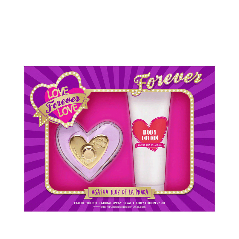 Love Forever Love Mujer Estuche 80ML EDT + 100ML Body Lotion