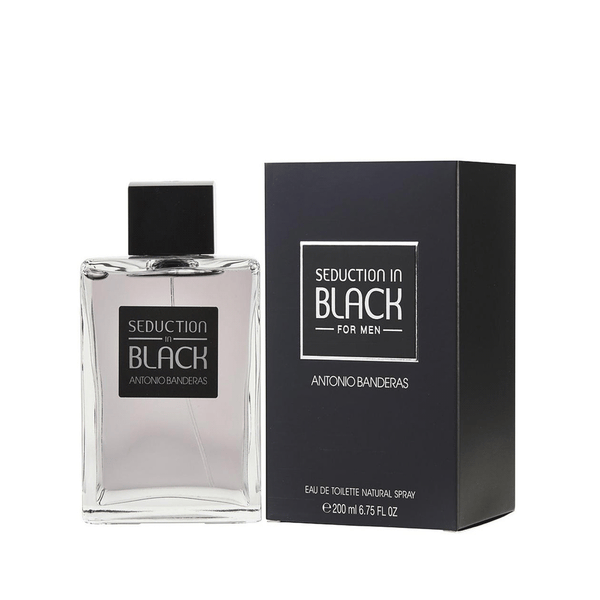 Seduction In Black 200ML EDT Hombre Antonio Banderas