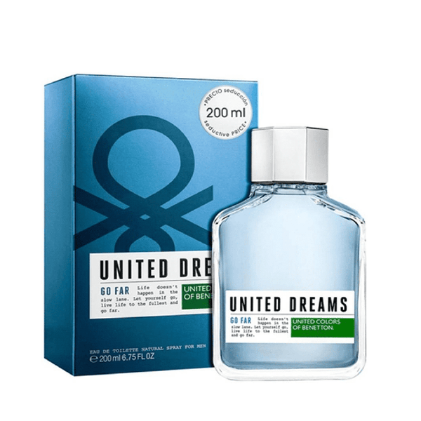 United  Dreams Go Far 200ML EDT Hombre Benetton